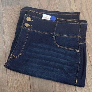 Tummy Control Denim Skirt